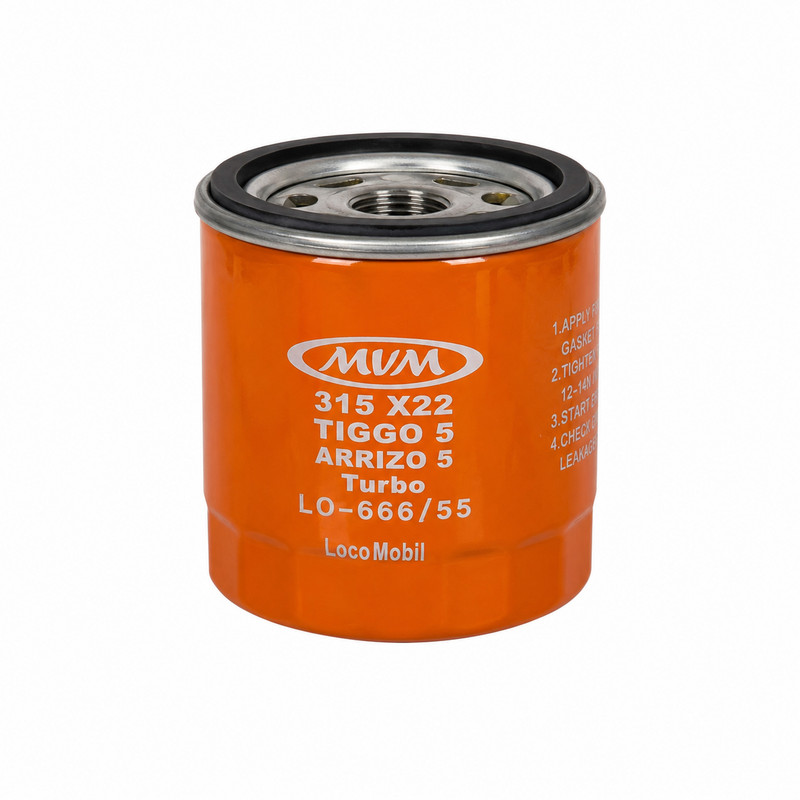 فیلتر روغن لوکو مبیل مدل LO66655 مناسب برای ام وی ام X22، X55، 315 و تیگو 7 پرو