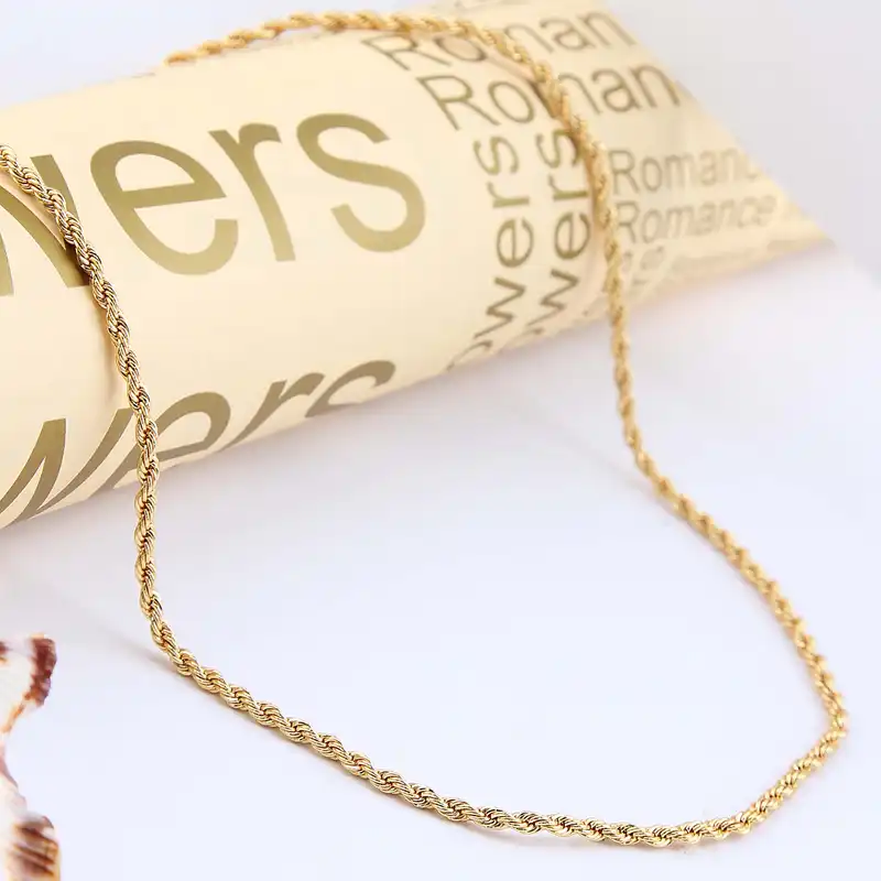 زنجیر زنانه بازرگانی میلادی مدل مدرن ضدحساسیت کد ZR_091