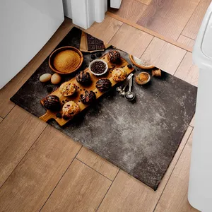 پادری  مدل  مخمل  طرح  آشپزخونه کد PD052  سایز  50x80 سانتی متر