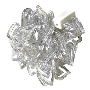 ریسه ال ای دی مدل قلب کریستالی کد 20Lamp طول 4.5 متر