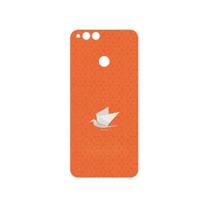 MAHOOT Minimalist origami bird Cover Sticker for Honor 7X