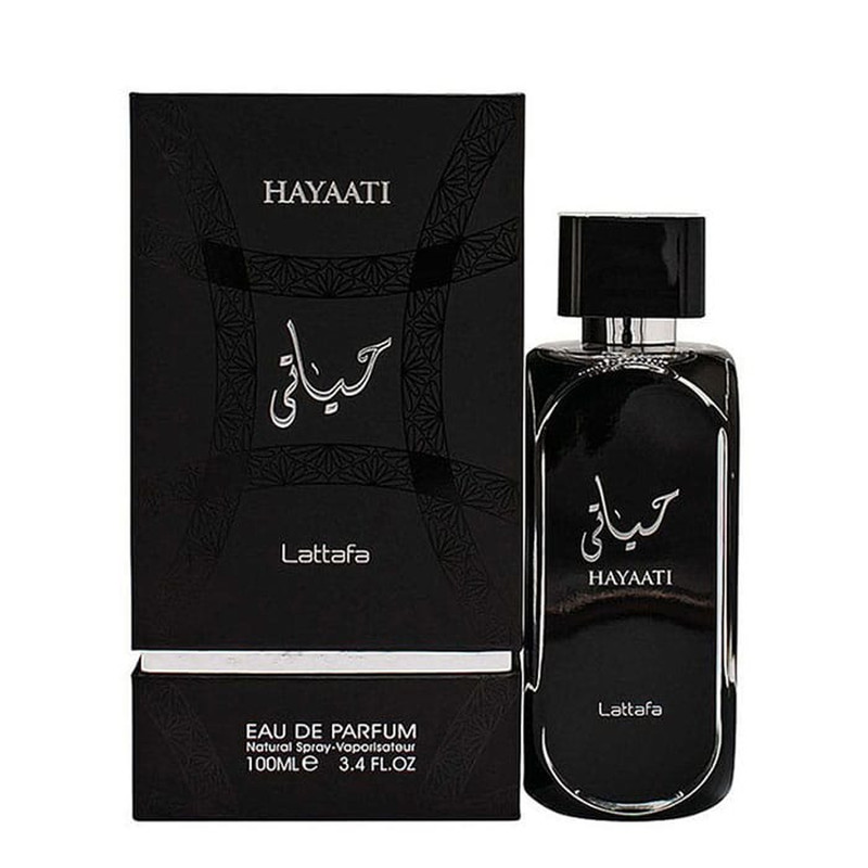 ادوپرفیوم مردانه لطافه، مدل حیاتی با حجم 100 میلی‌لیتر و رایحه طبیعت، شیرین، خوراکی، خنک، چوب، مناسب تمام فصول، نت آغازین سیب، ترنج، نت میانی دارچین، چوبهای جنگلی، نت پایانی مشک، وانیل