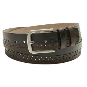 کمربند مردانه مدل چرم پانچ