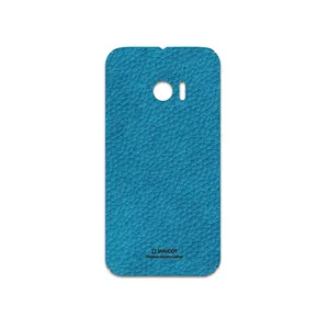 MAHOOT Blue-Leather Cover Sticker for HTC 10