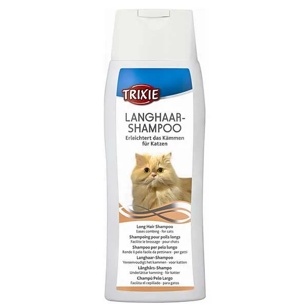 شامپو گربه تریکسی مدل Langhaar-Shampoo وزن 250 میلی لیتر