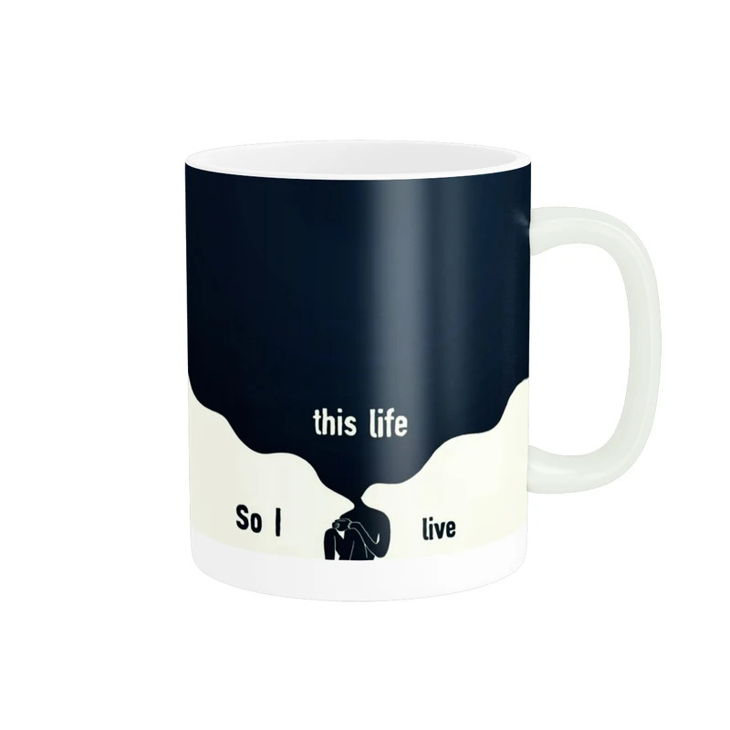 ماگ طرح  life کد 685