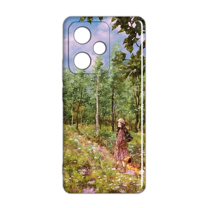 کاور مدل دخترانه کد 282 مناسب برای گوشی موبایل شیائومی Redmi 13