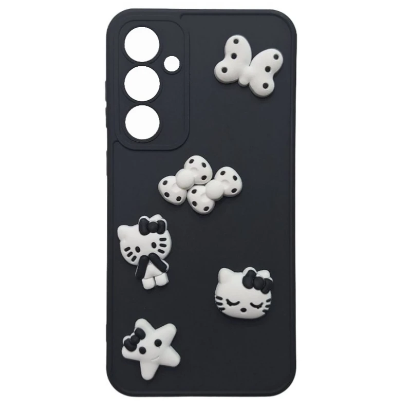 کاور طرح کیتی عروسکی مدل A25 مناسب برای گوشی موبایل سامسونگ Galaxy A25