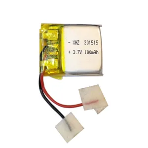 باتری لیتیومی مدل XHZ-301515 ظرفیت 100 میلی آمپر ساعت