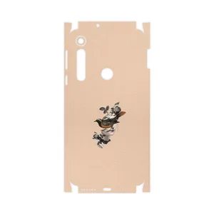 MAHOOT Collage of surreal Portrait of Women 2-FullSkin Cover Sticker for Motorola One Macro