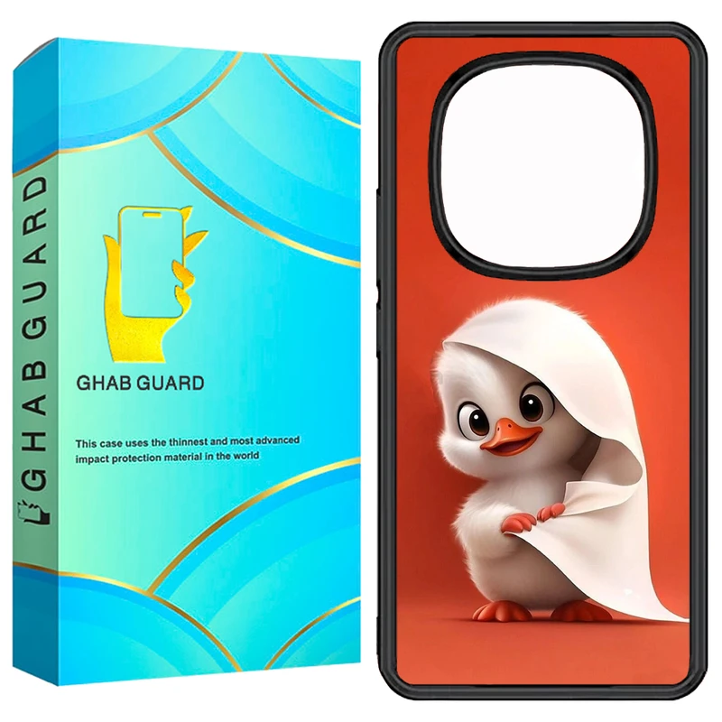 کاور قاب گارد طرح اردک مدل GN14P مناسب برای گوشی موبایل شیائومی Redmi Note 14 Pro 5G / Note 14 Pro Plus 5G