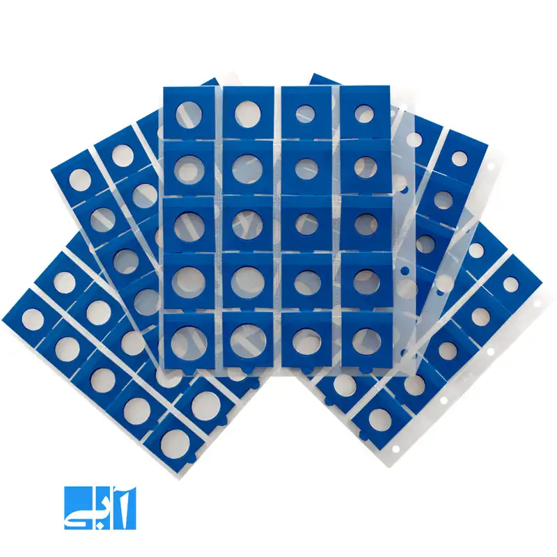 کاور آلبوم سکه دنیای کلکسیون کد C20 بسته 5 عددی