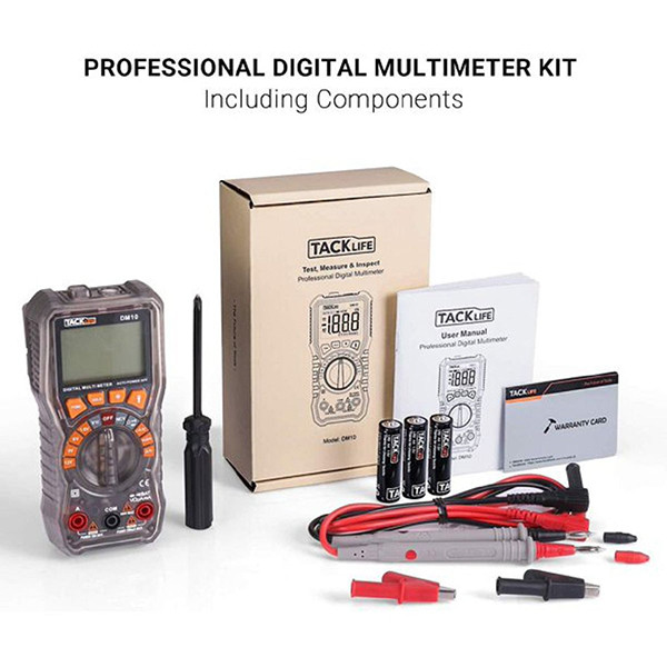 مولتی متر دیجیتال تک لایف مدل DM10 مولتی متر دیجیتال تک لایف مدل DM10