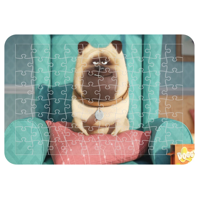 پازل 54 تکه مدل CHB1945 طرح انیمیشن زندگی مخفی حیوانات خانگی