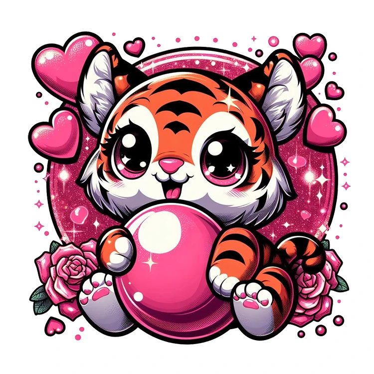 استیکر پارچه و لباس پاد آفرین مدل کارتونی کد S041