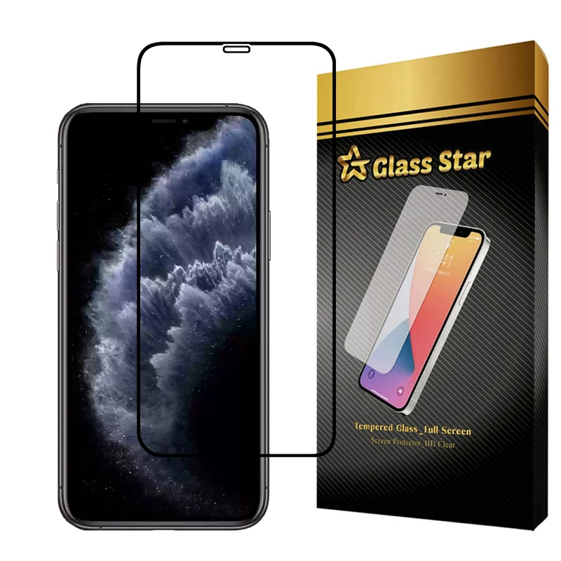 محافظ صفحه نمایش گلس استار مدل  FULPLUSS مناسب برای گوشی موبایل اپل iPhone 11 Pro