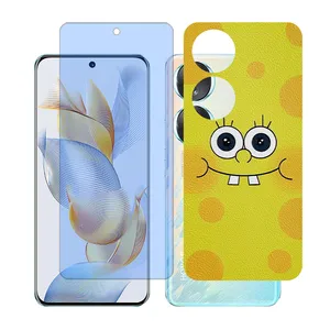 Glass together model matte anti blue screen protector suitable for Honor X9b mobile phone with back cover sticker
