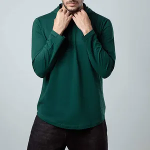 تی شرت کلاهدار آستین بلند مردانه باینت مدل 511-9