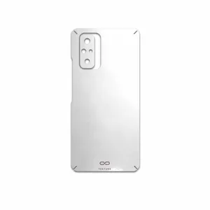 MAHOOT Metallic-White Cover Sticker for Xiaomi Redmi Note 10 Pro Max