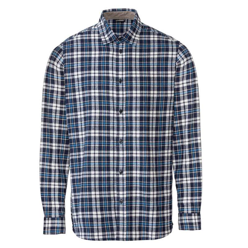 پیراهن آستین بلند مردانه لیورجی مدل flannel