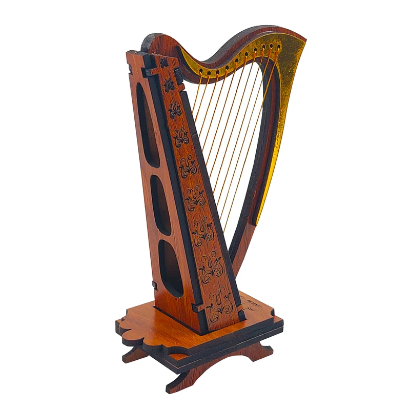 ماکت دکوری مدل ساز موسیقی طرح چنگ کد SC-06