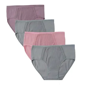 شورت زنانه مدل نخی پنبه بسته 4 عددی