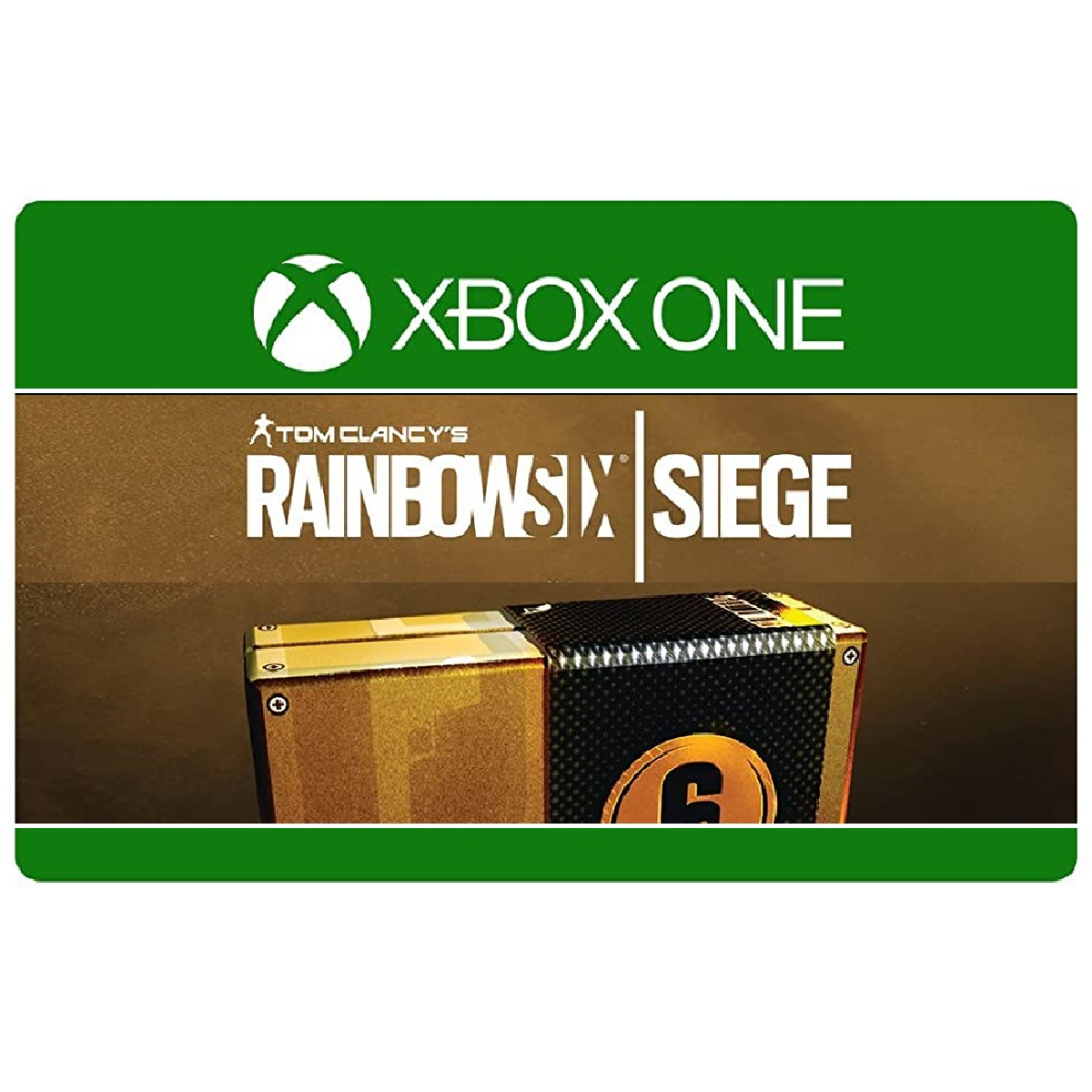 گیفت کارت 600 اعتباری مدل Rainbow Six 600 XBX