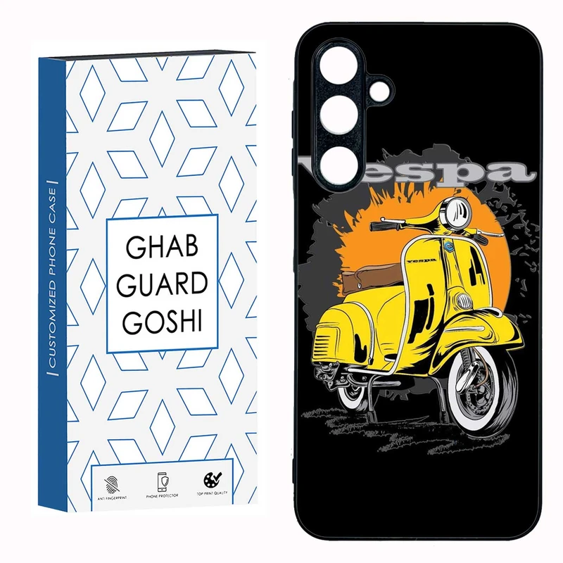 کاور قاب گارد گوشی طرح موتور وسپا کد TPU-161 مناسب برای گوشی موبایل سامسونگ GALAXY A16