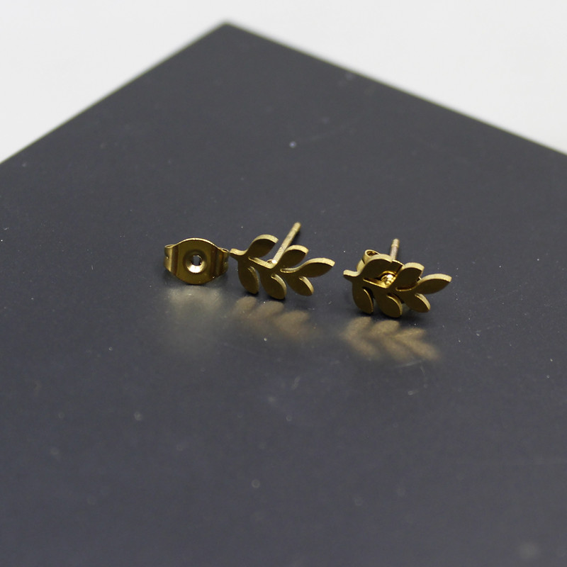 گوشواره زنانه طرح ضربان و گندم کد RKH_1520 مجموعه 2 عددی گوشواره زنانه طرح ضربان و گندم کد RKH_1520 مجموعه 2 عددی