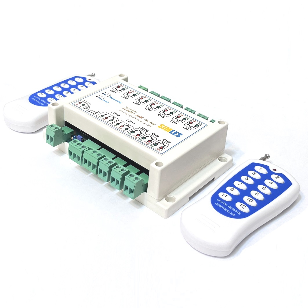 ریموت کنترل ریموتی روشنایی ویلا باغ منزل سیملس مدل PN1498