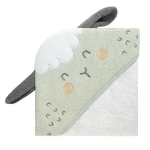 حوله پالتویی کودک مدل Sleepy sheep سایز 90x90 سانتی متر