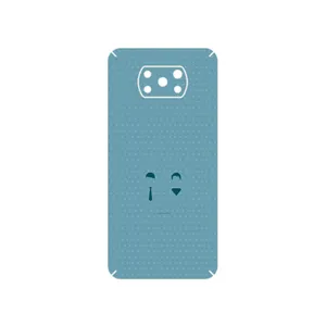 MAHOOT Minimal Miss and Mister Cover Sticker for Xiaomi Poco X3 NFC