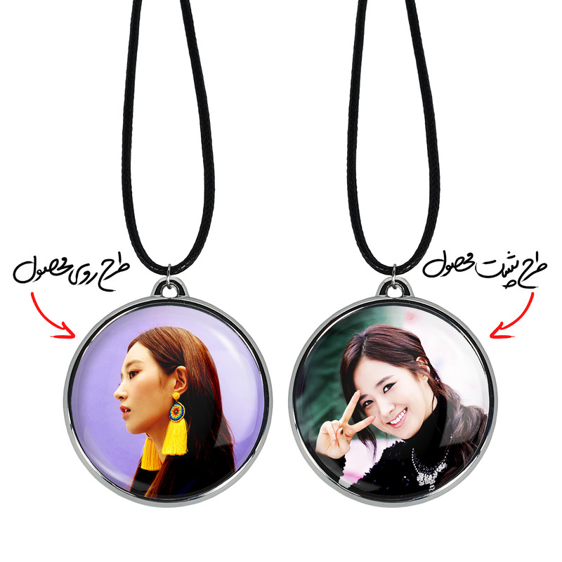 گردنبند خندالو مدل یوری گروه گرلز جنریشن Girls Generation کد 2175021759
