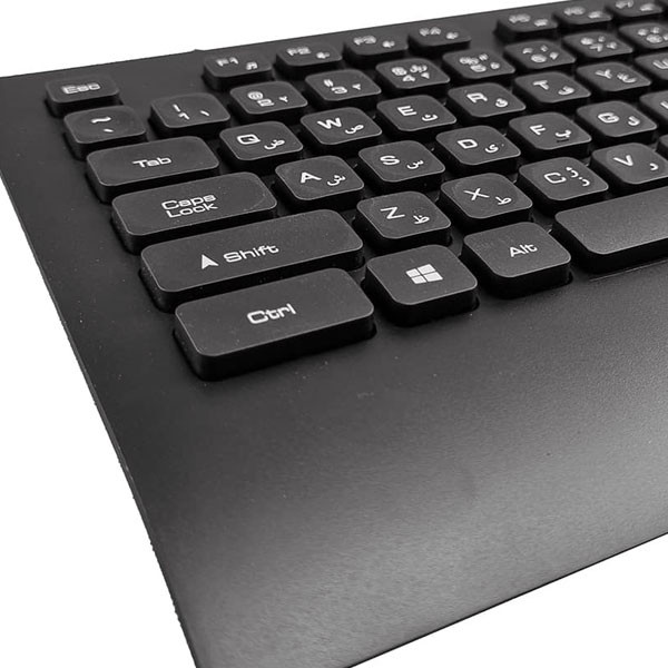کیبورد تسکو مدل TK 8027 با حروف فارسی 3