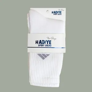 جوراب ساق بلند ورزشی مردانه مدل حوله‌ای