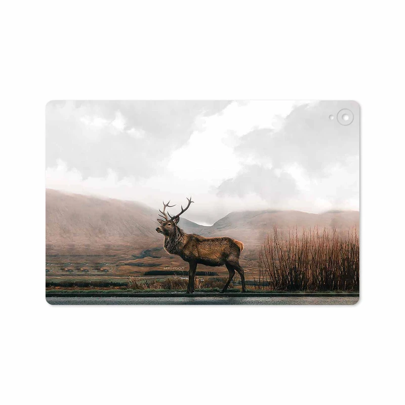 برچسب پوششی ماهوت مدل Horned Deer مناسب برای تبلت هوآوی Mediapad M6 10.8 2019