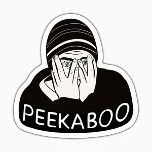 استیکر لپ تاپ و موبایل بووم طرح سریال Breaking Bad مدل JC Peekaboo کد VR41