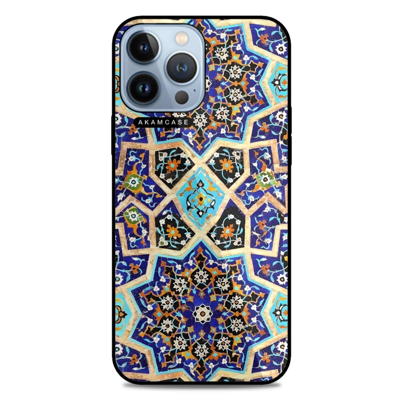 کاور آکام مدل AMC-WA13PROMAX-MOSAIC-23 مناسب برای گوشی موبایل اپل iPhone 13 Pro Max