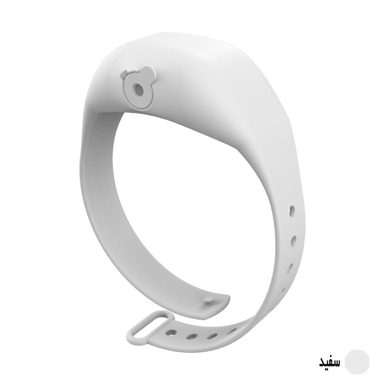 دستبند نگهدارنده الکل و مواد ضدعفونی کننده اسکوئیزی بند مدل A02 بسته دو عددی