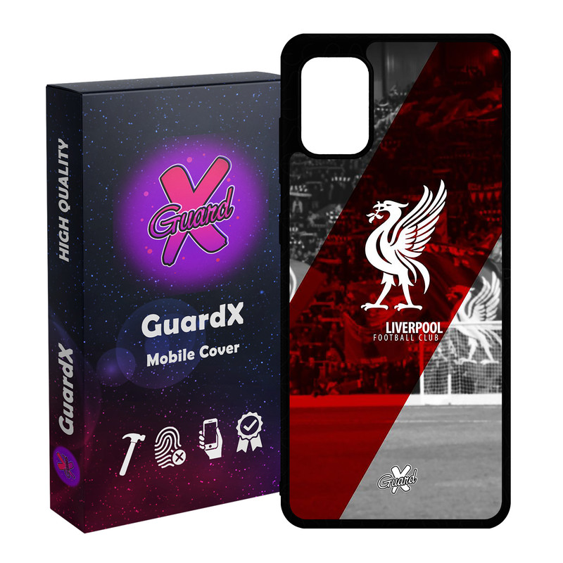 کاور گارد ایکس طرح Liverpool مدل Glass10045 مناسب برای گوشی موبایل سامسونگ Galaxy A31