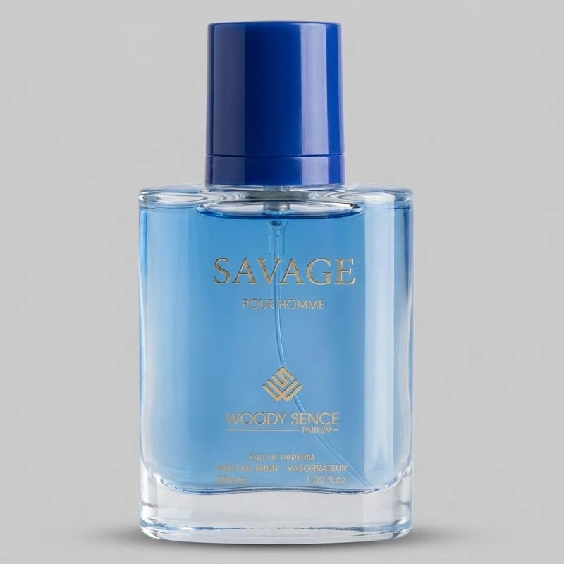 عطر جیبی مردانه وودی سنس مدل SAVAGE حجم 30 میلی لیتر