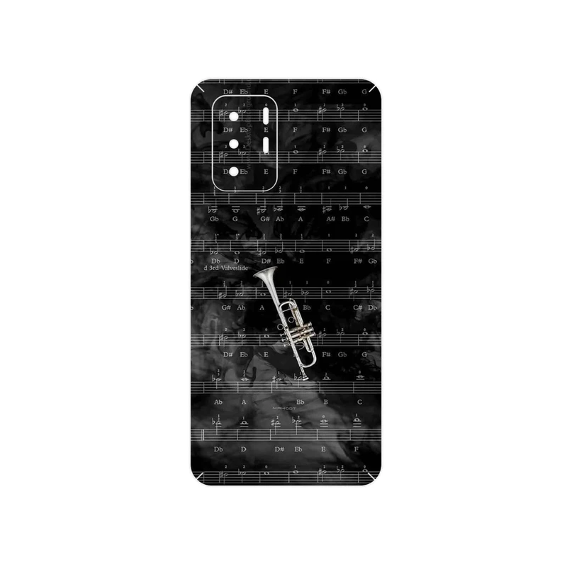 برچسب پوششی ماهوت مدل Trumpet مناسب برای گوشی موبایل شیائومی Redmi Note 10 Pro (China)