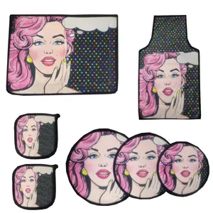 سرویس آشپزخانه 7 پارچه کد 24K006