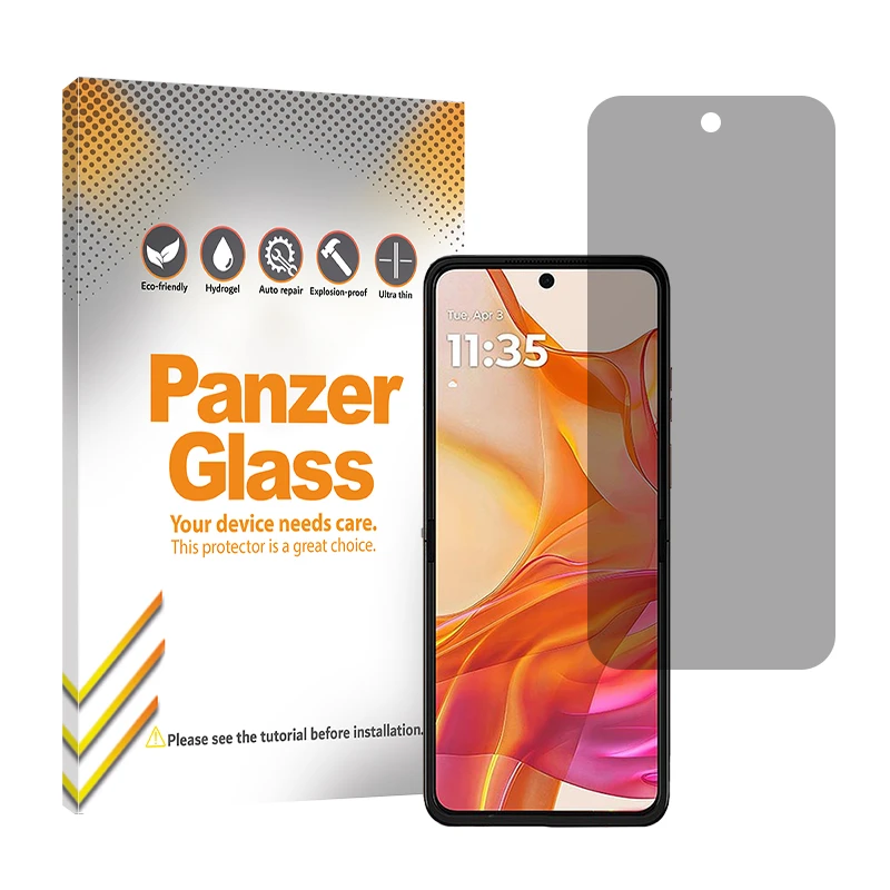 محافظ صفحه نمایش  حریم شخصی پنزر گلس مدل Resistant مناسب برای گوشی موبایل موتورولا Razr 50 Ultra