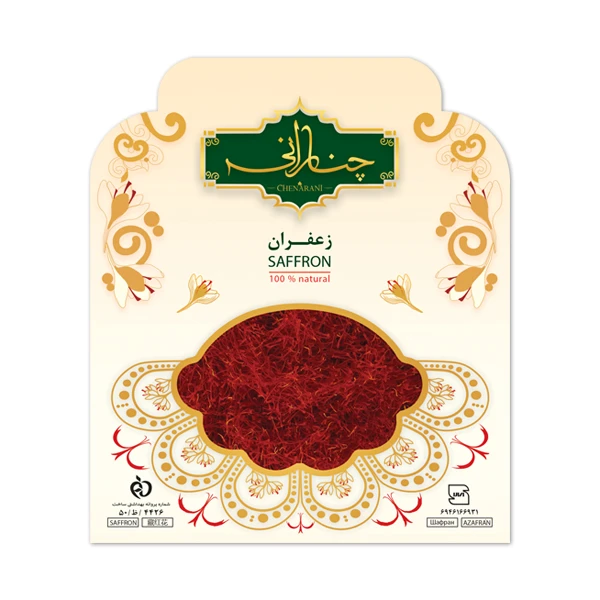 زعفران سوپرنگین چنارانی - 0.5 گرم