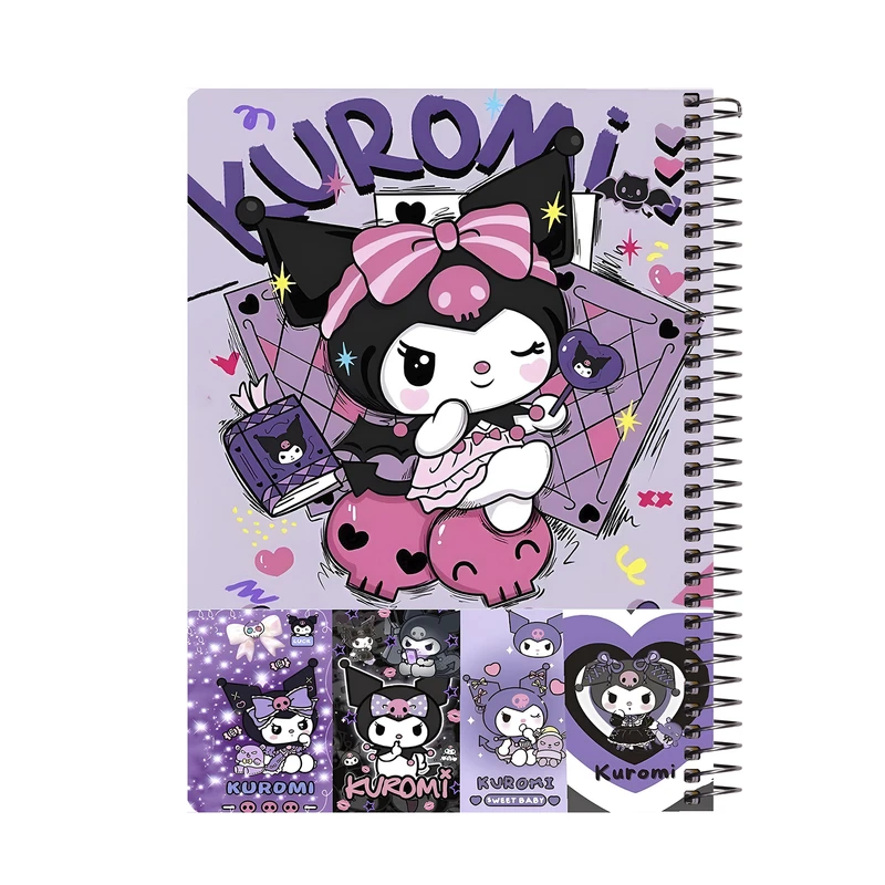 دفتر مشق 60 برگ طرح کرومی کد CUROMI W 005