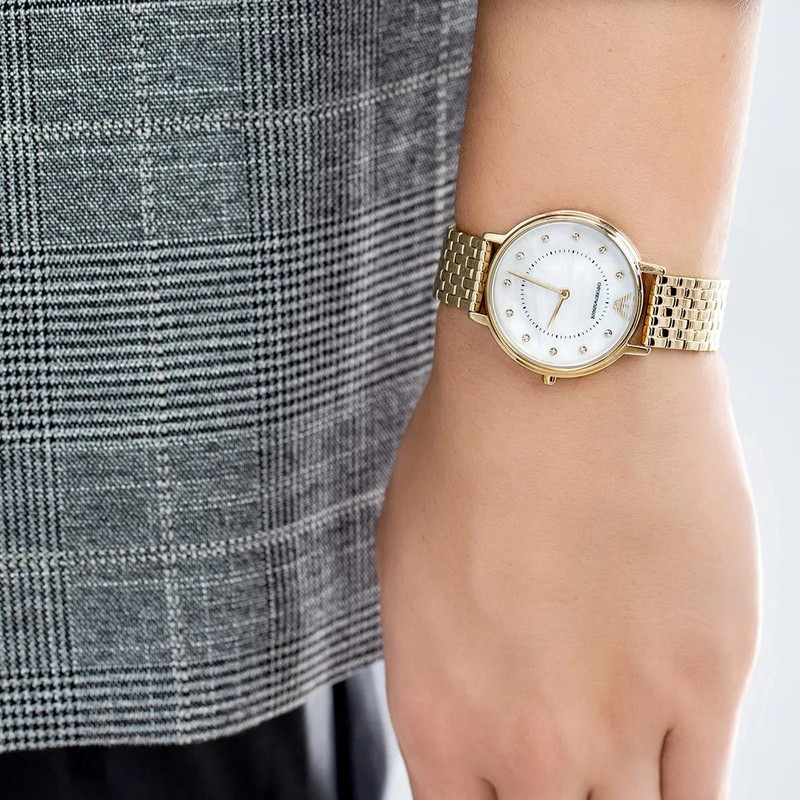 ساعت مچی عقربه ای زنانه امپریو آرمانی مدل AR11007