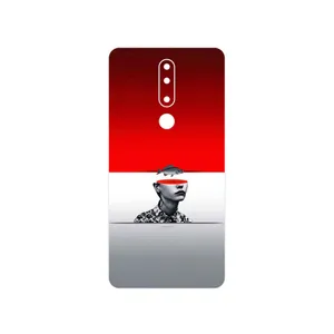 MAHOOT Collage of surreal Portrait of Women 1 Cover Sticker for Nokia 3.1 Plus