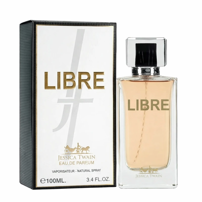 ادوپرفیوم زنانه جسیکاتواین مدل لیبر با رایحه گرم حجم ۱۰۰ میلی‌لیتر