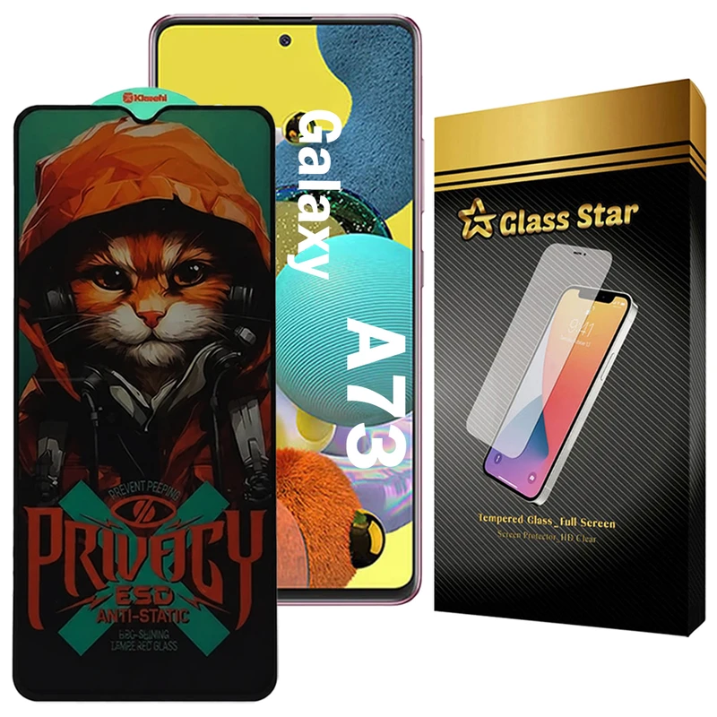 محافظ صفحه نمایش گلس استار مدل CATPRVS مناسب برای گوشی موبایل سامسونگ Galaxy A73 5G